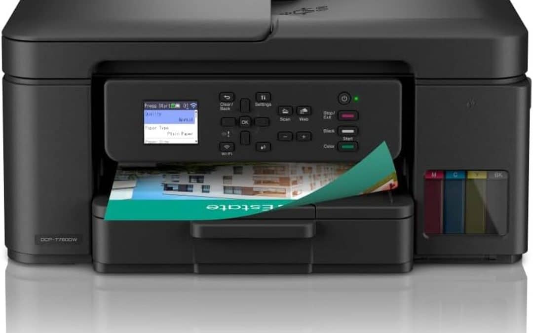 Test de la Brother DCP-T780DW : imprimante compacte 3-en-1