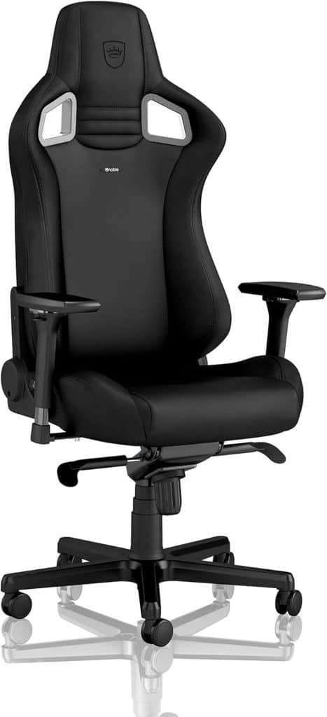 Test de la chaise Epic de noblechairs : confort et style en édition noire