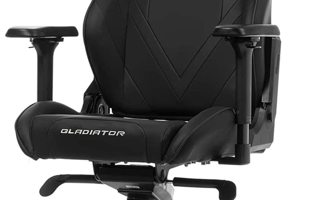 Test de la chaise gaming DXRacer Gladiator G001 en simili cuir noir