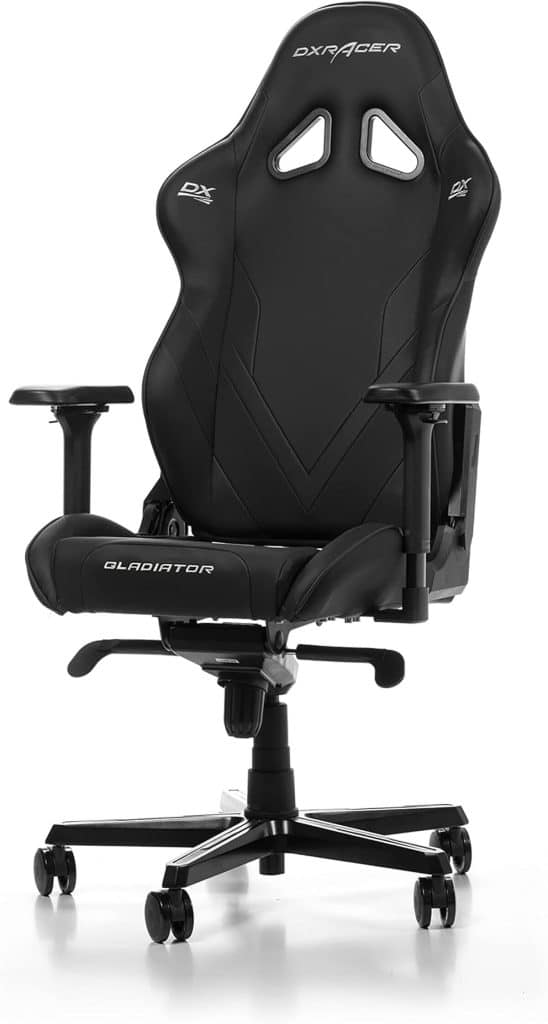 Test de la chaise gaming DXRacer Gladiator G001 en simili cuir noir