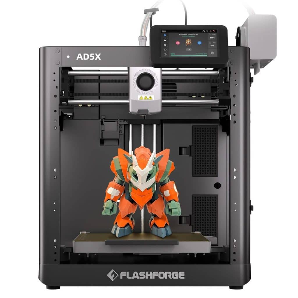 Test de l'imprimante 3D Flashforge Adventurer 5X : vitesse et flexibilité optimales