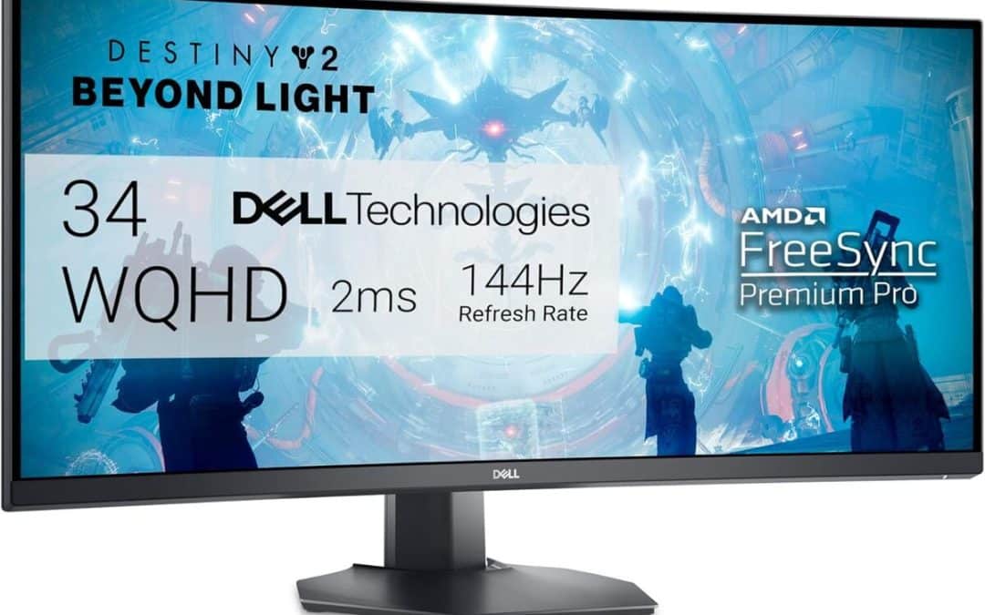 Test Dell S3422DWG : écran gamer incurvé performant