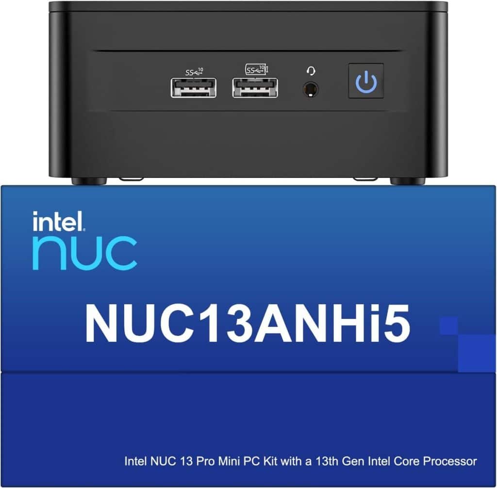 Test du mini PC Intel NUC 13 Pro : puissance et performance pour le bureau et la maison