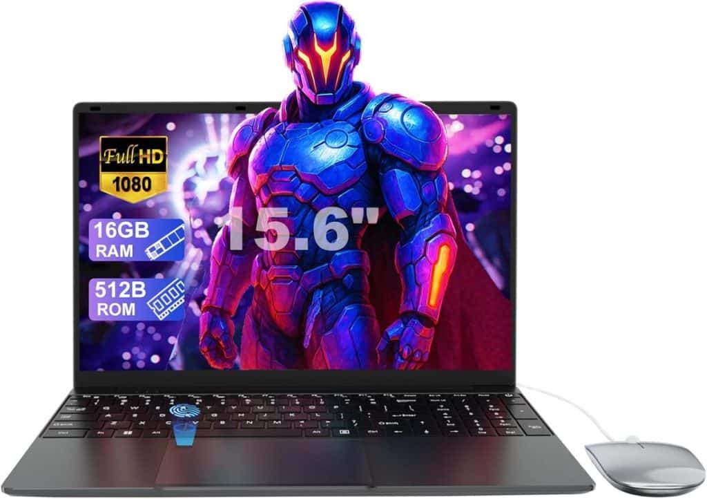 Test du PC portable 15, 6" Quad Core N95 : performance et polyvalence