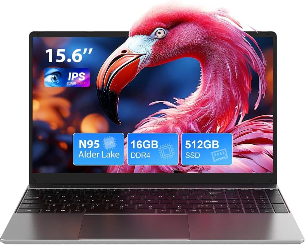 Test du SADSYMB : ordinateur portable 15, 6 pouces avec 16Go RAM et 512Go SSD