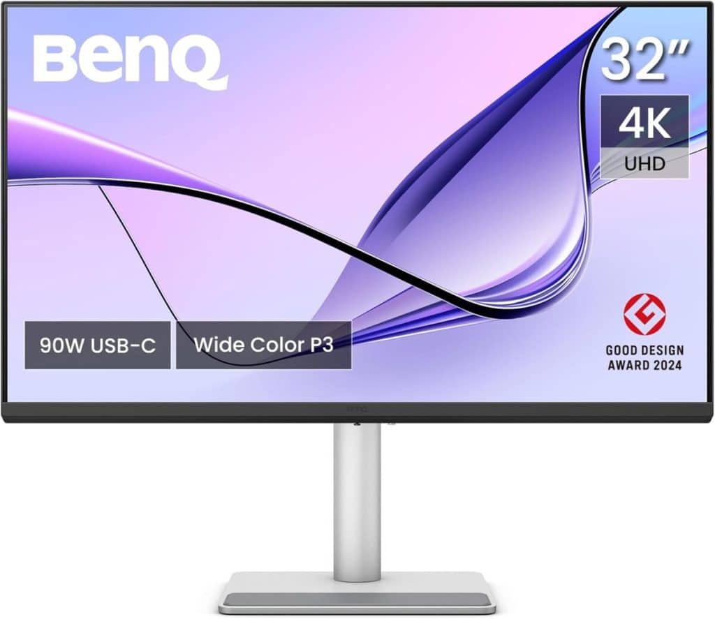 Test : écran BenQ MA320U 4K pour MacBook Pro/Air