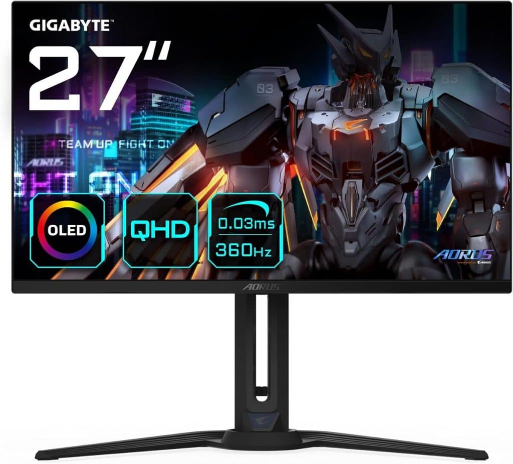 Test : écran Gigabyte AORUS FO27Q3 OLED 27” 360Hz