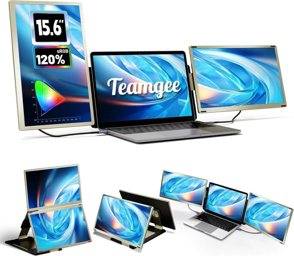 Test : écran portable Teamgee 15.6" triple moniteur FHD 1080P