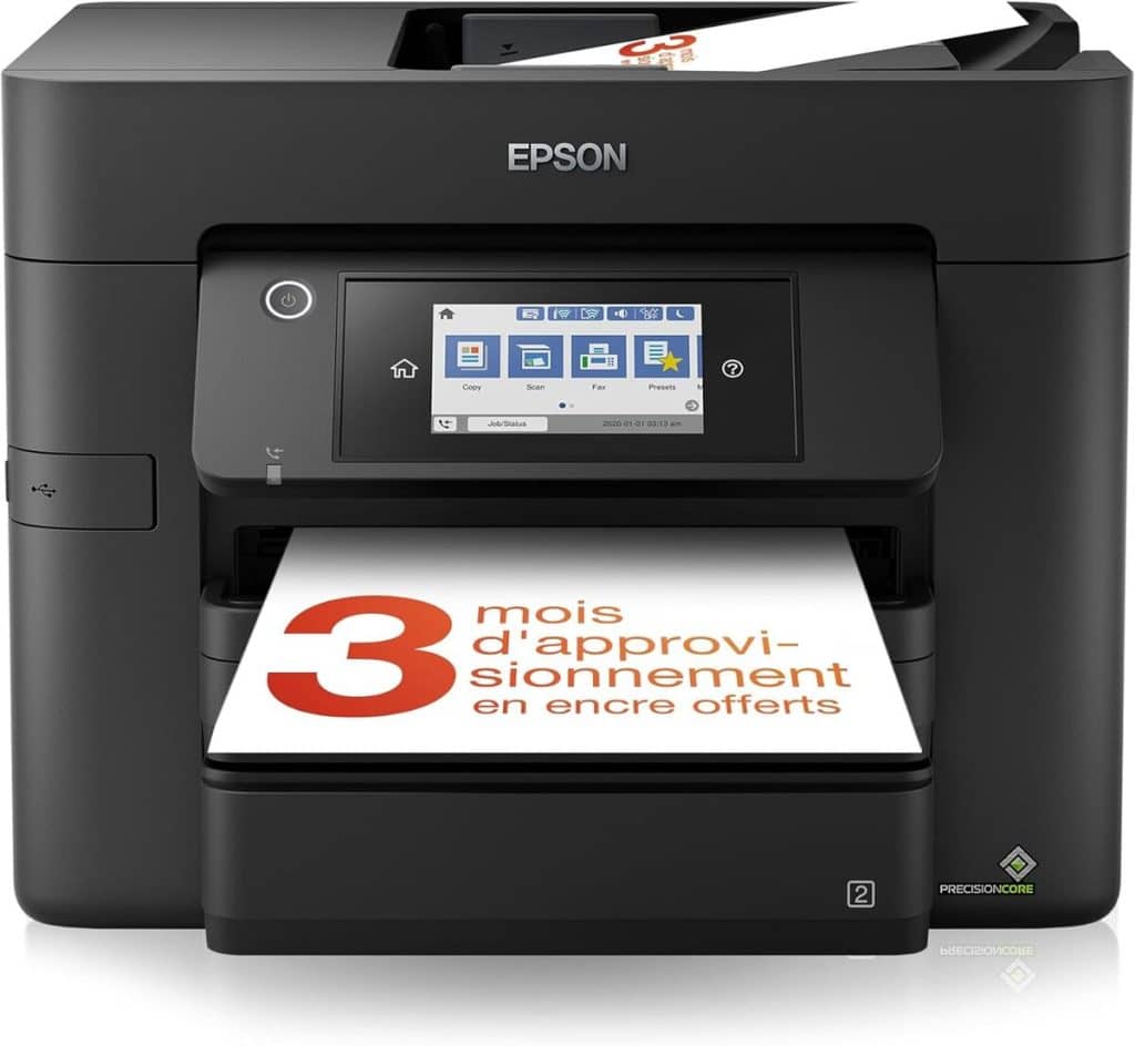 Test EPSON WorkForce Pro WF-4830 : imprimante multifonction efficace et compacte