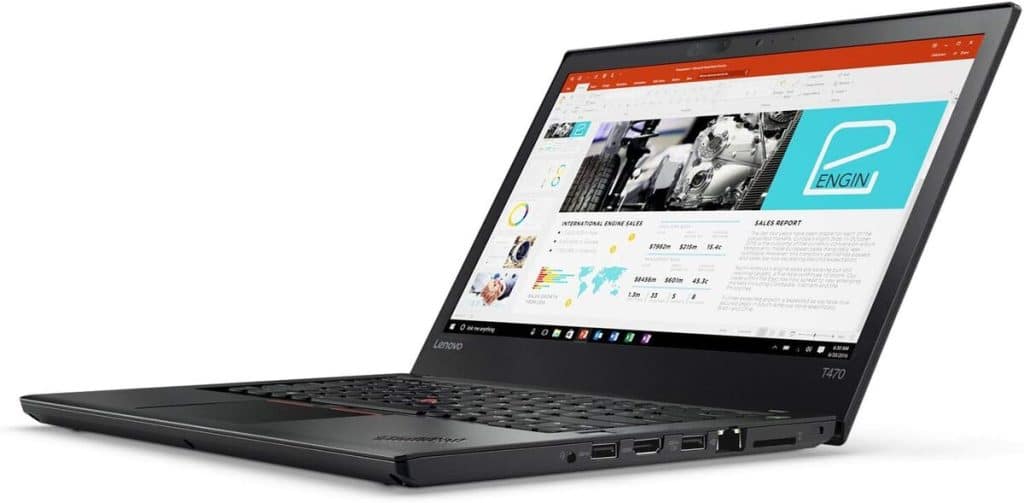 Test Lenovo ThinkPad T470 : performance et mobilité rapides
