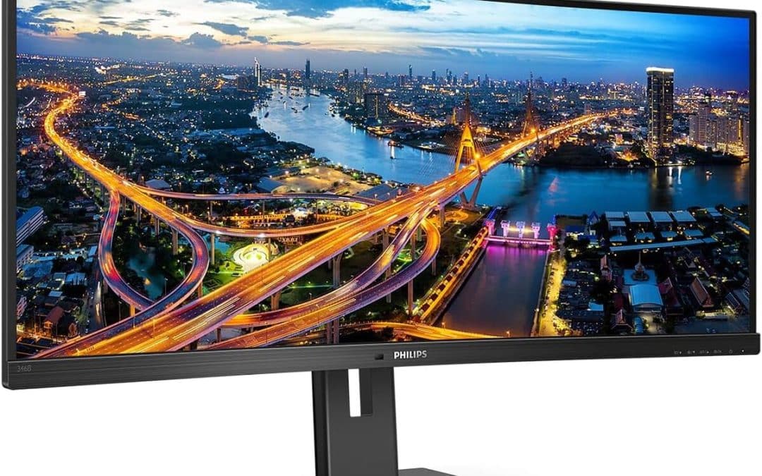 Test : moniteur incurvé Philips 346B1C, performance et immersion