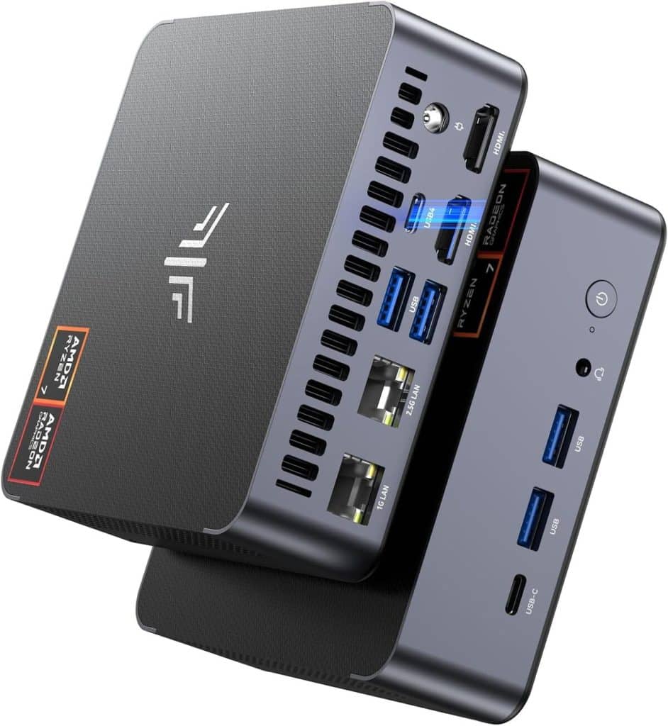 Test : niPoGi AM21 Ryzen 7, mini PC ultraparamétré