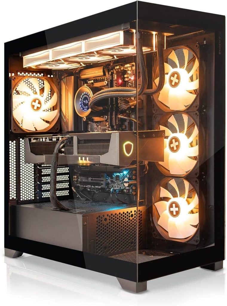 Test : systemtreff PC Gamer Ryzen 7 9800X3D et RTX 5070