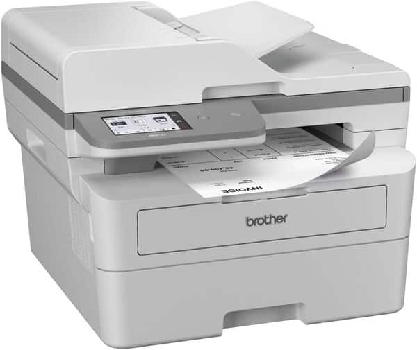 Brother MFC-L2980DW Imprimante Laser Multifonction 4 en 1 (Impression/Scan/Copie/Fax) Noir et Blanc | WiFi | Recto Verso | Imprime jusqu'à 34 Pages par Minute