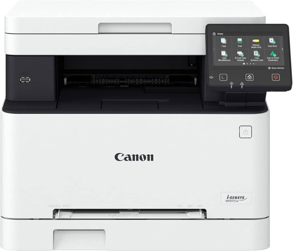 Test : canon i-SENSYS MF651Cw, imprimante laser multifonction compacte