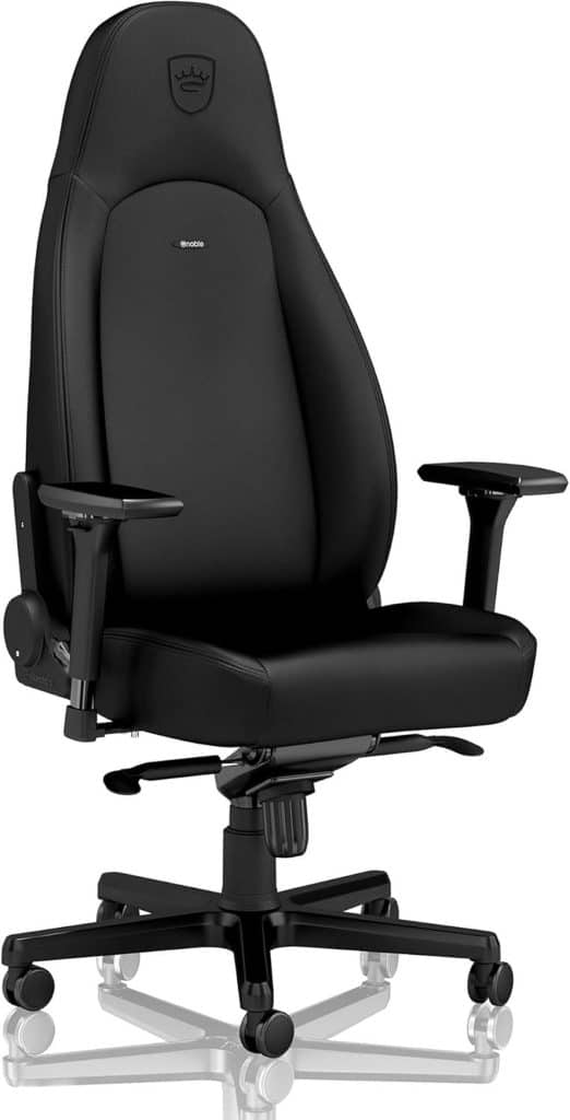 Test : chaise gaming noblechairs Icon en cuir synthétique noir