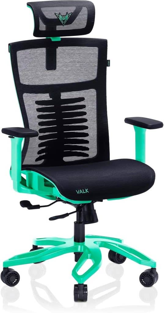 Test : chaise gaming Valk Noma ergonomique en maille respirante
