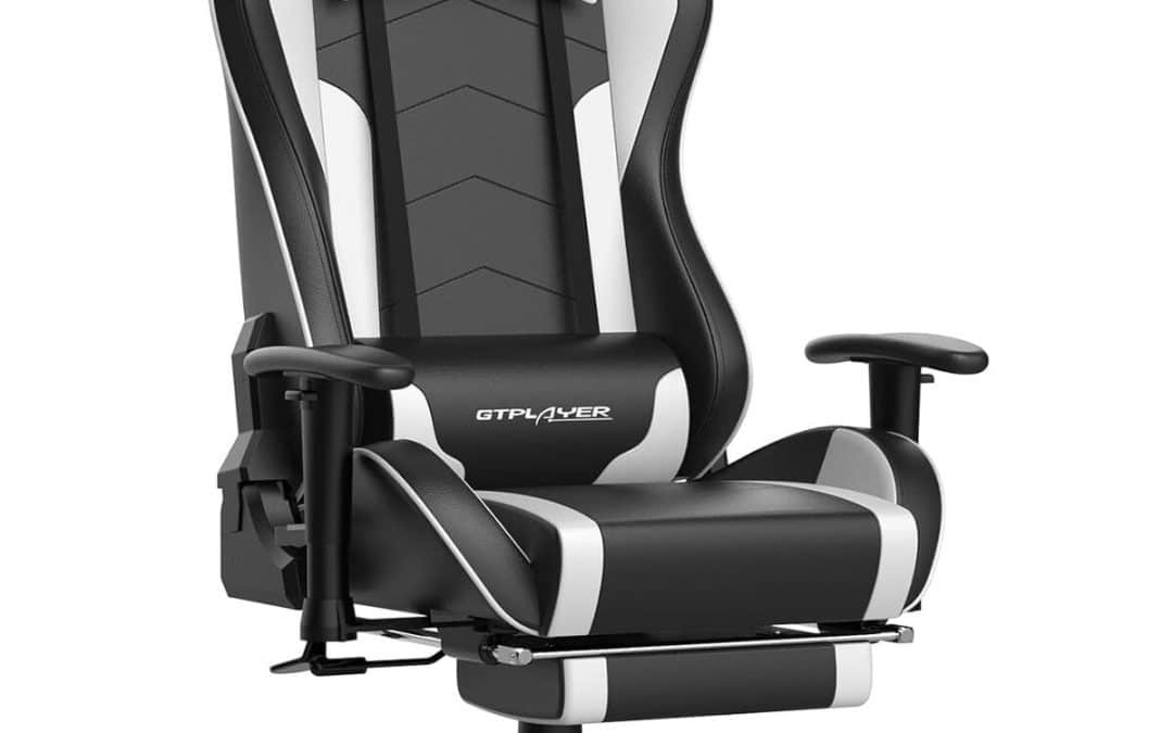 Test de la chaise gamer GTPlayer avec haut-parleur Bluetooth et repose-pieds