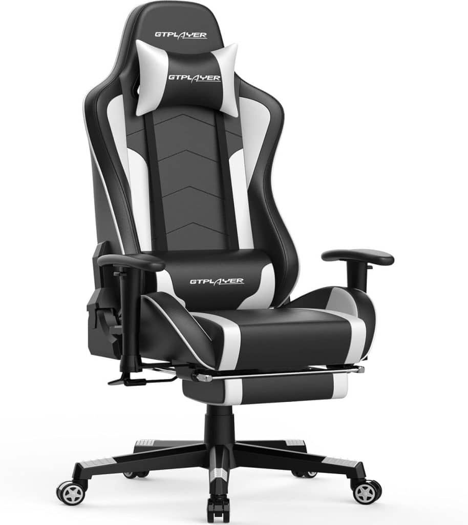 Test de la chaise gamer GTPlayer avec haut-parleur Bluetooth et repose-pieds