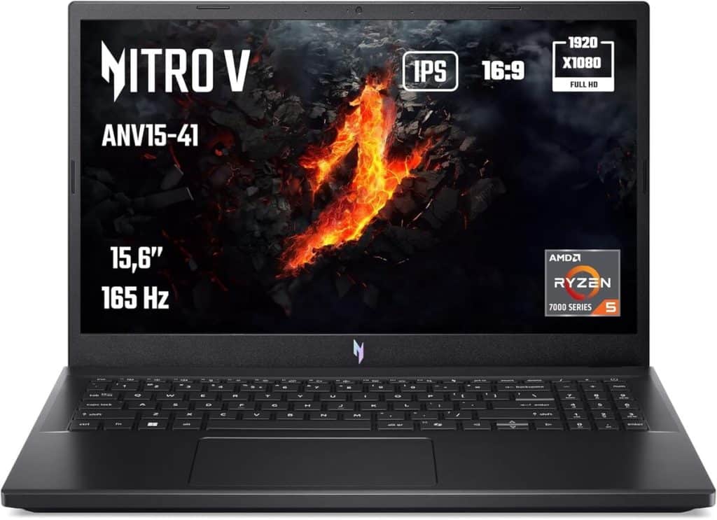 Test du Acer Nitro V 15 : gaming puissant et immersif