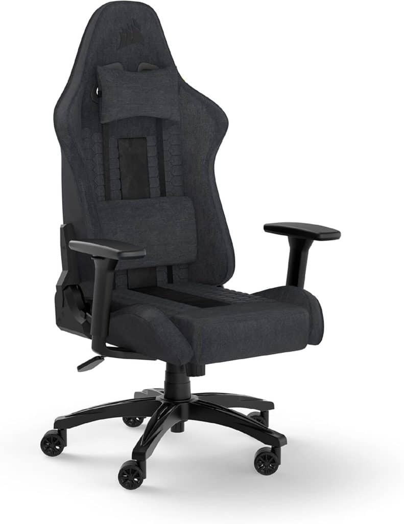 Test du fauteuil gaming Corsair TC100 RELAXED : confort sportif