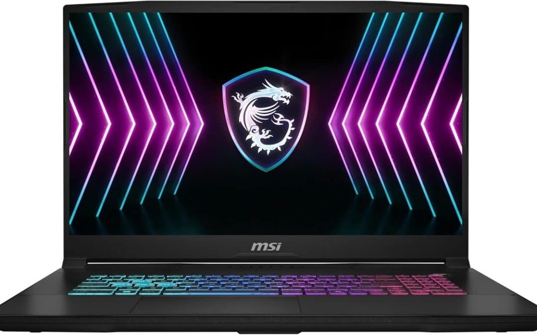 Test du MSI Katana 17 : puissance et performance au rendez-vous