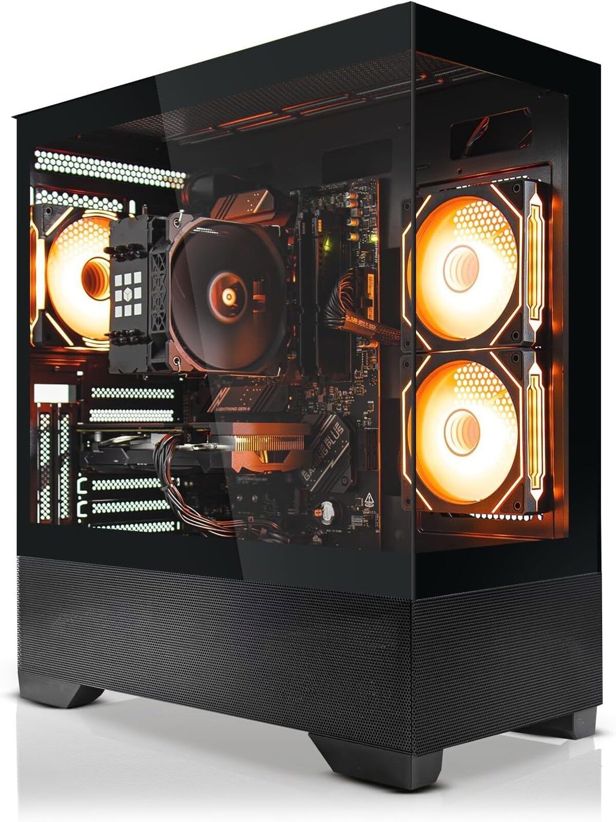 PC Gamer Infomax Complet - Ryzen 5, RTX 4060 8 Go, 16 Go RAM RGB, 1 To SSD, écran 170 Hz, Boîtier Aquarium, Sans OS Activé
