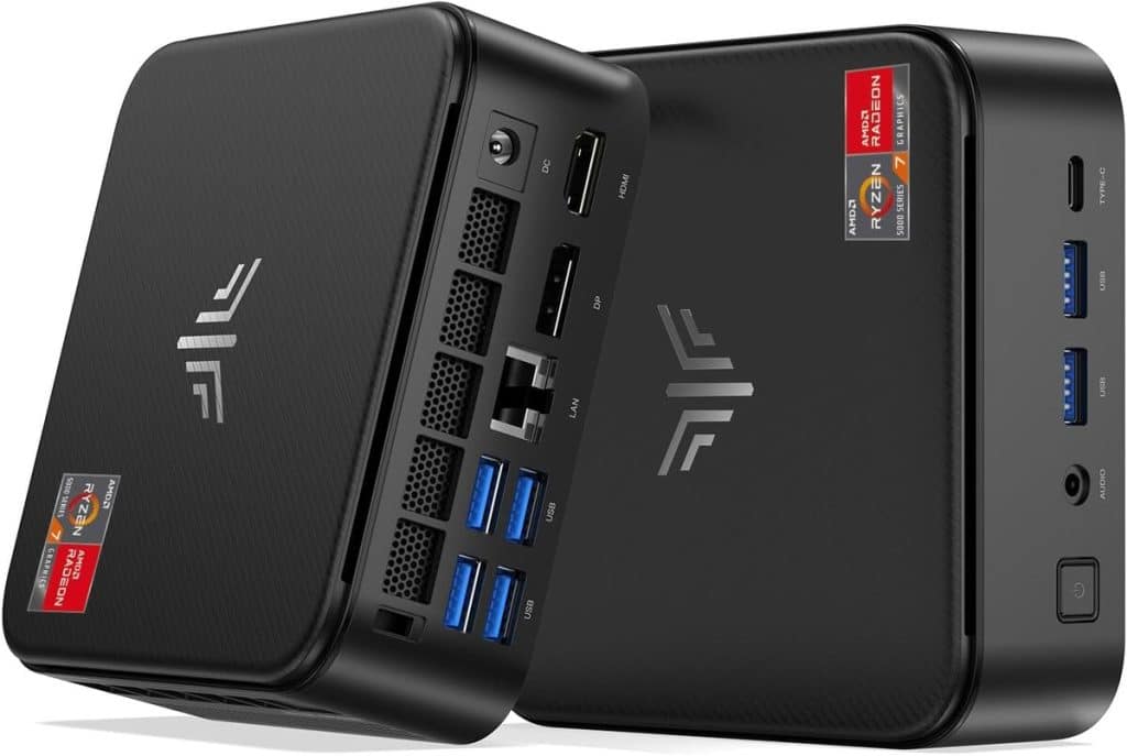 Test : e3B Mini PC Ryzen 7 5825U performance compacte