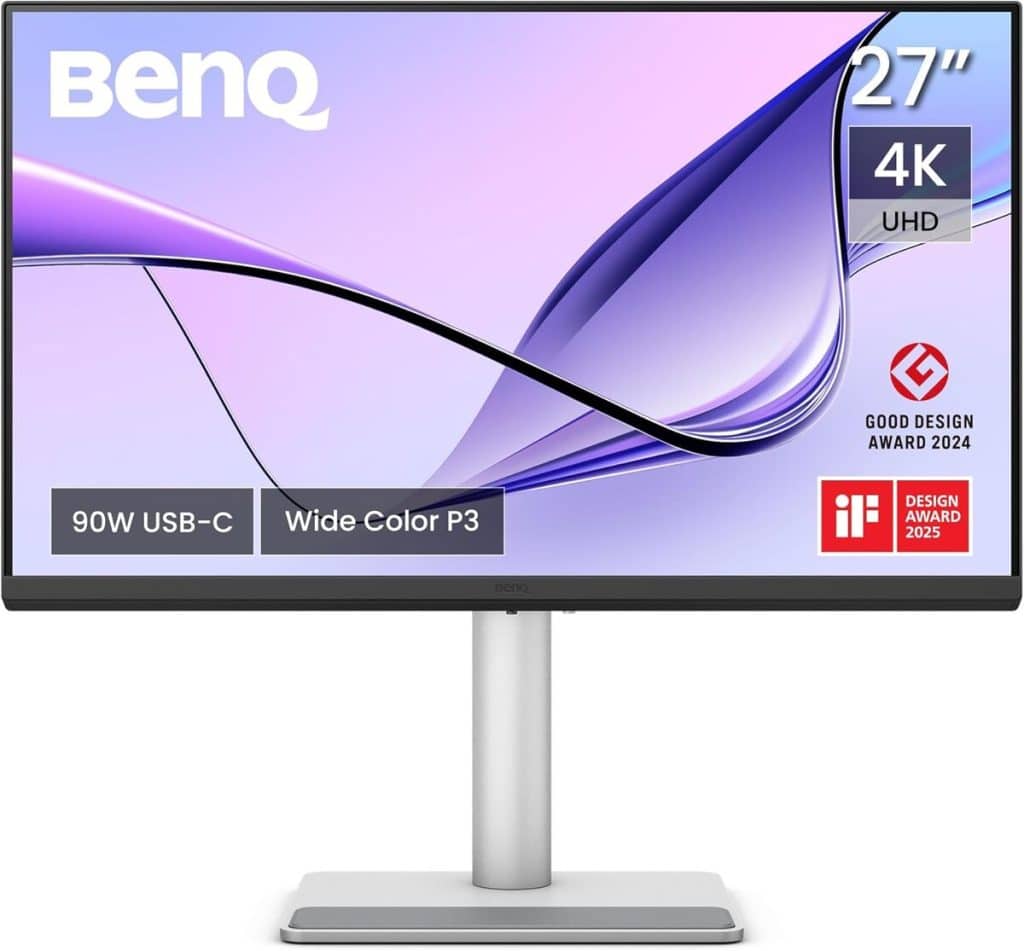 Test : écran BenQ MA270U 4K pour MacBook Pro/Air