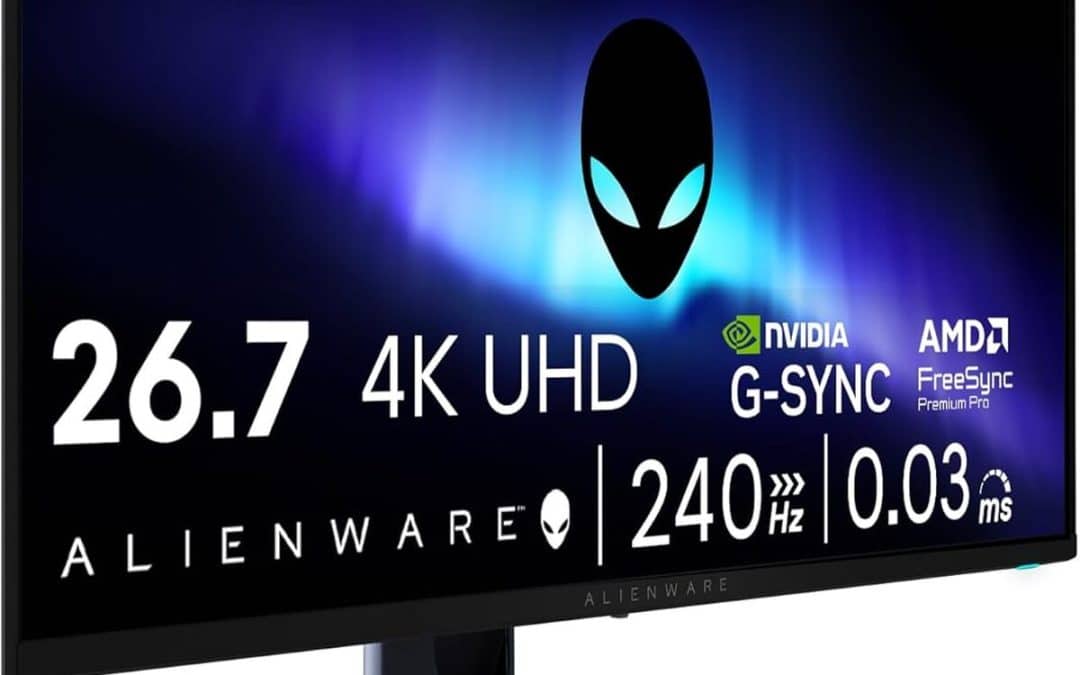 Test : écran gaming Alienware AW2725Q, performance 4K UHD à 240Hz