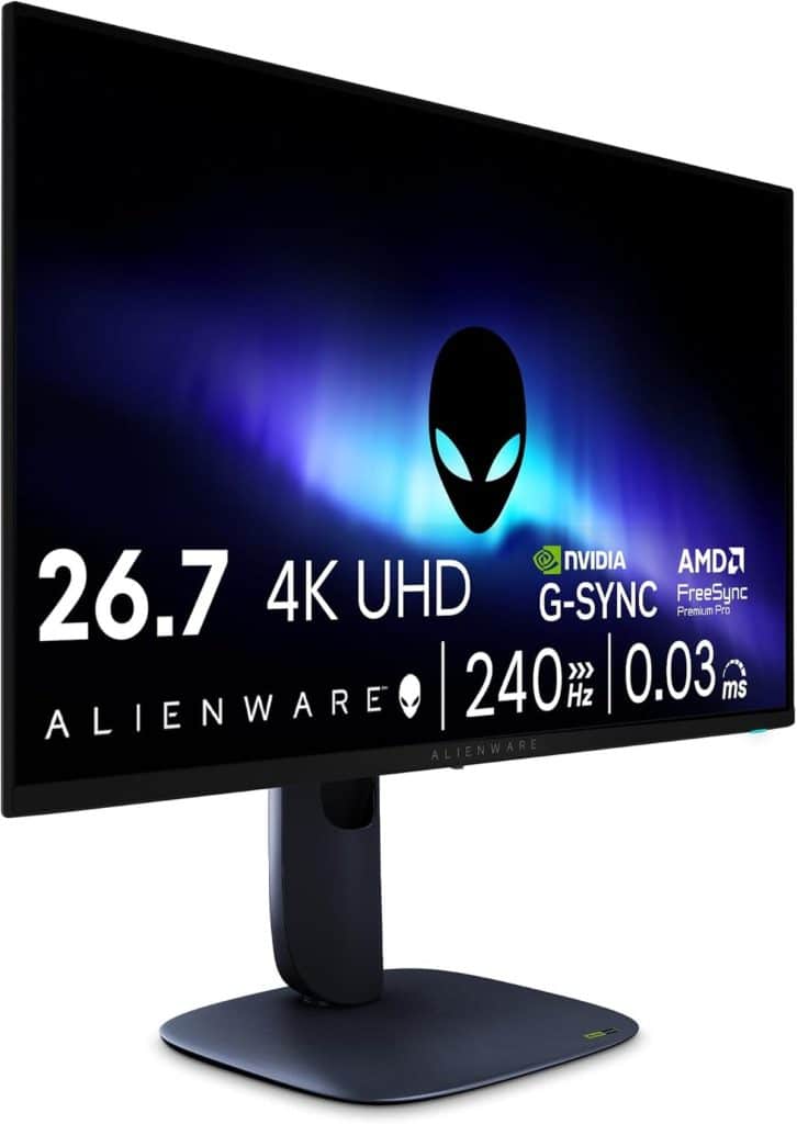 Test : écran gaming Alienware AW2725Q, performance 4K UHD à 240Hz