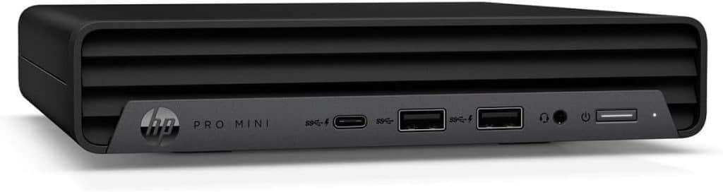 Test : hP Pro 400 G9 - mini PC puissant et compact