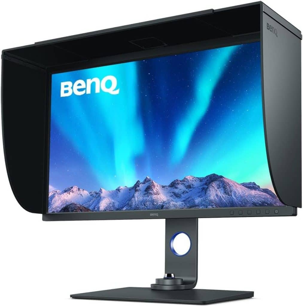 Test : moniteur BenQ SW321C, couleurs éclatantes en 4K