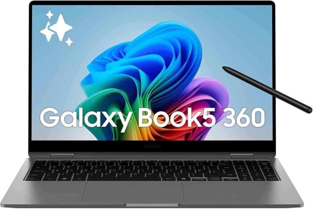 Test : samsung Galaxy Book5 360, l'ordi portable intelligent avec Intel Core Ultra 5