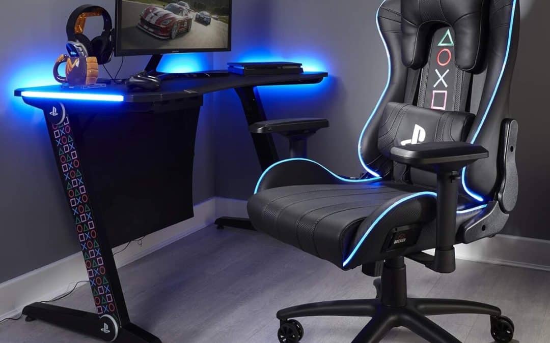 Test X Rocker Amarok Playstation : chaise de bureau ergonomique LED