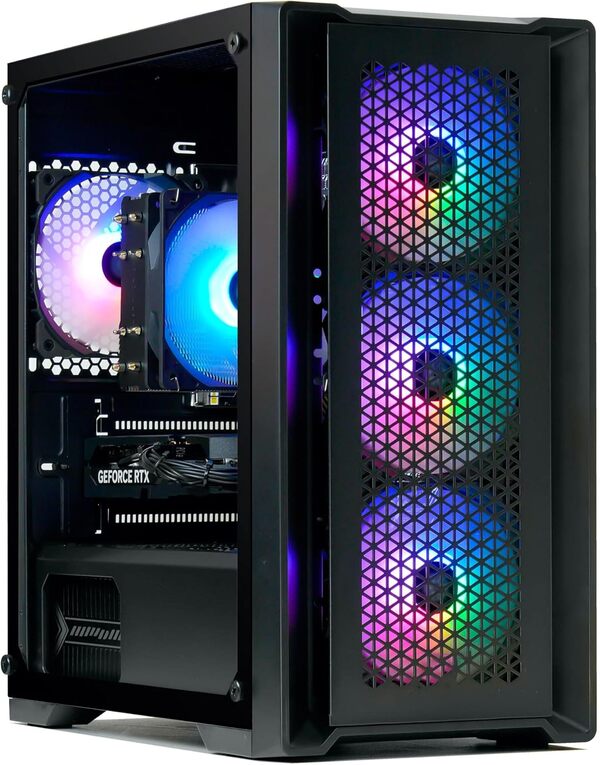 Infomax Paris PC Gaming - Ryzen 7 5700X - 32 Go RGB - RTX 5060 - SSD 1 to - WiFi - Windows 11