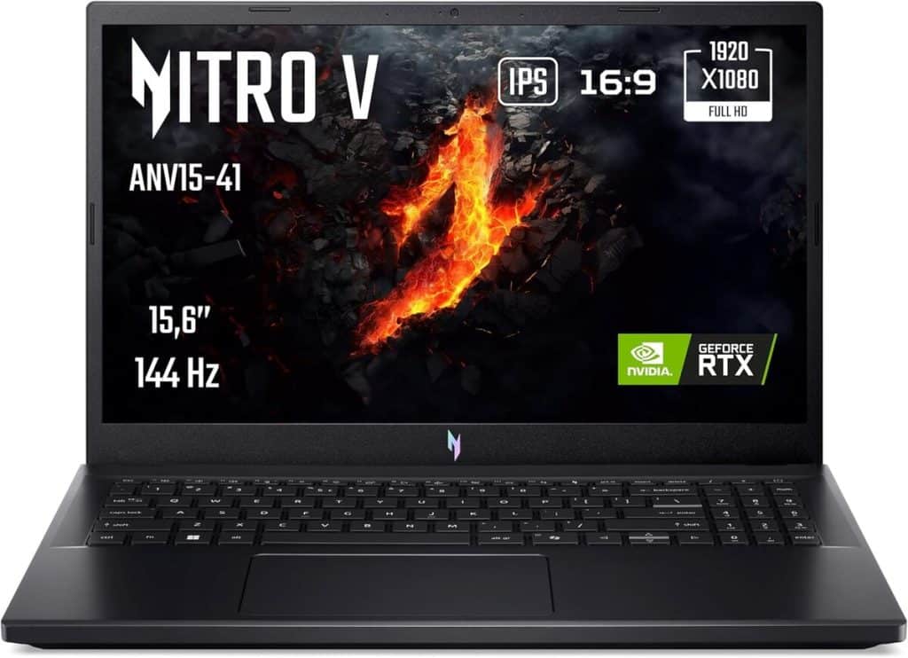 Test : acer Nitro V ANV15-41-R52M, puissance et immersion gaming
