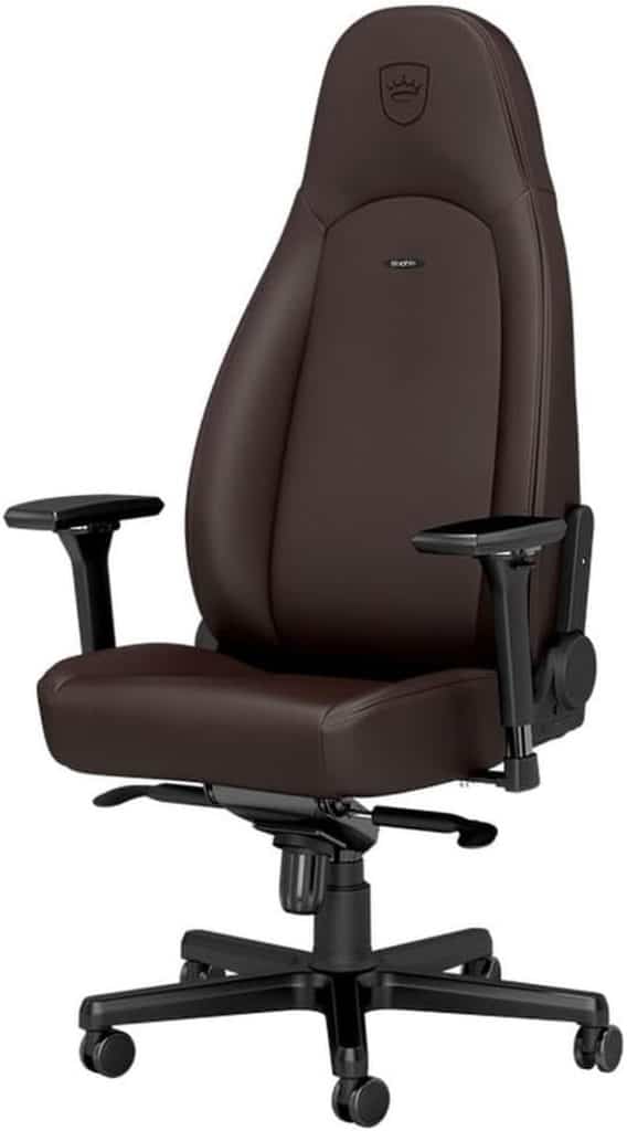 Test de la noblechairs Icon : chaise de gaming Java en cuir PU