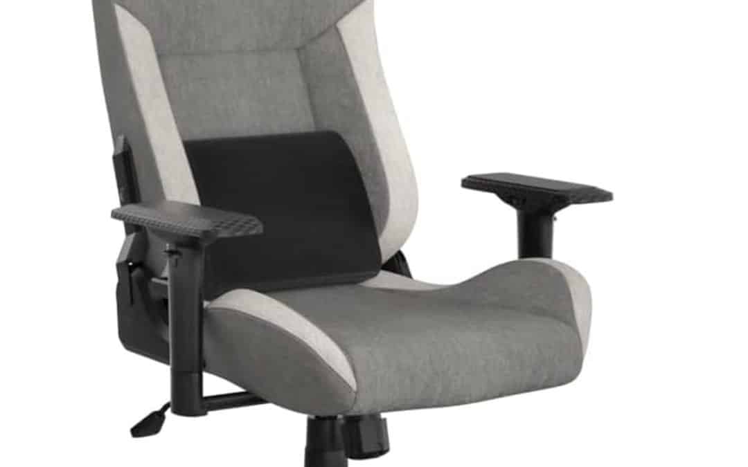 Test du fauteuil gaming Corsair T3 Rush : confort et style en gris et blanc
