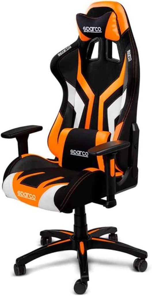 Test du fauteuil gaming sparco Torino noir/orange : confort ajustable