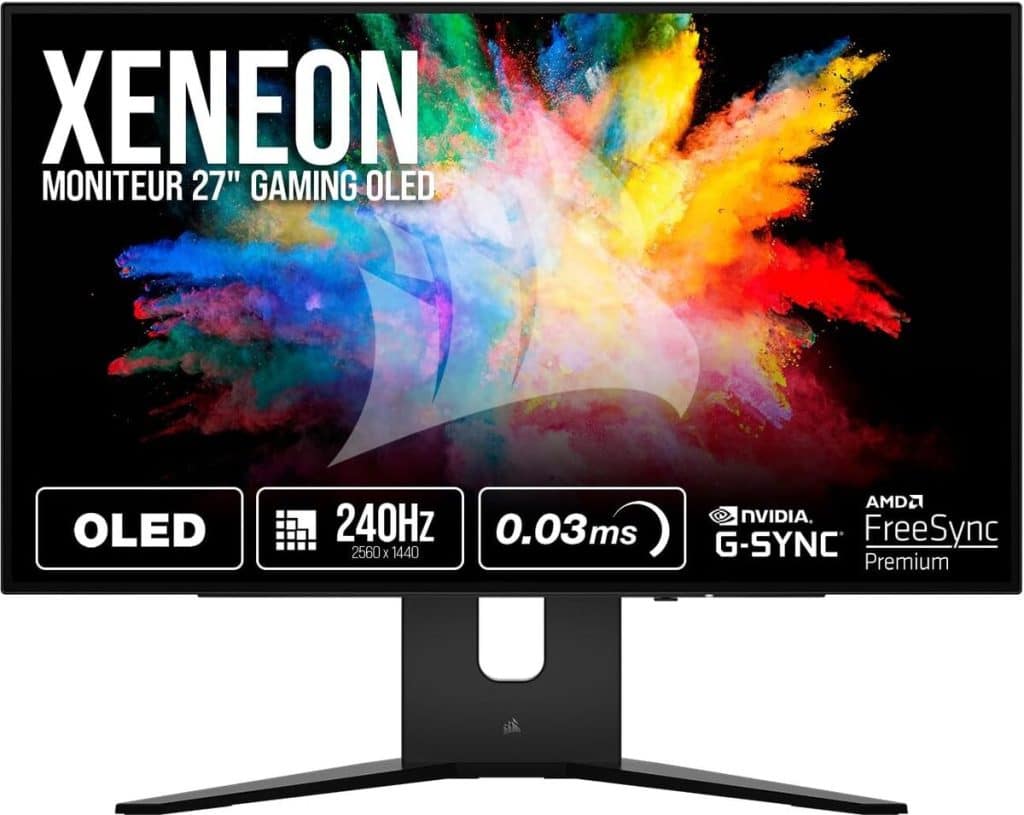 Test du moniteur de jeu Corsair XENEON 27QHD240 : performance OLED en 240Hz