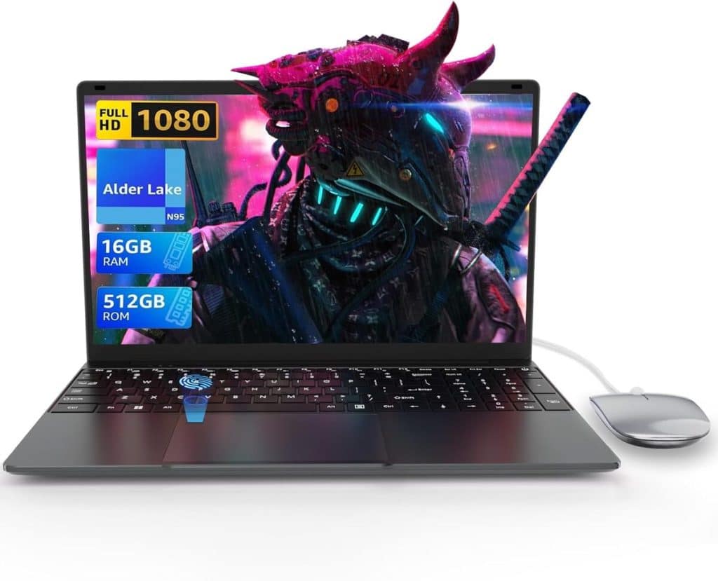 Test du PC portable Pinstone N95 : performance et sécurité au rendez-vous