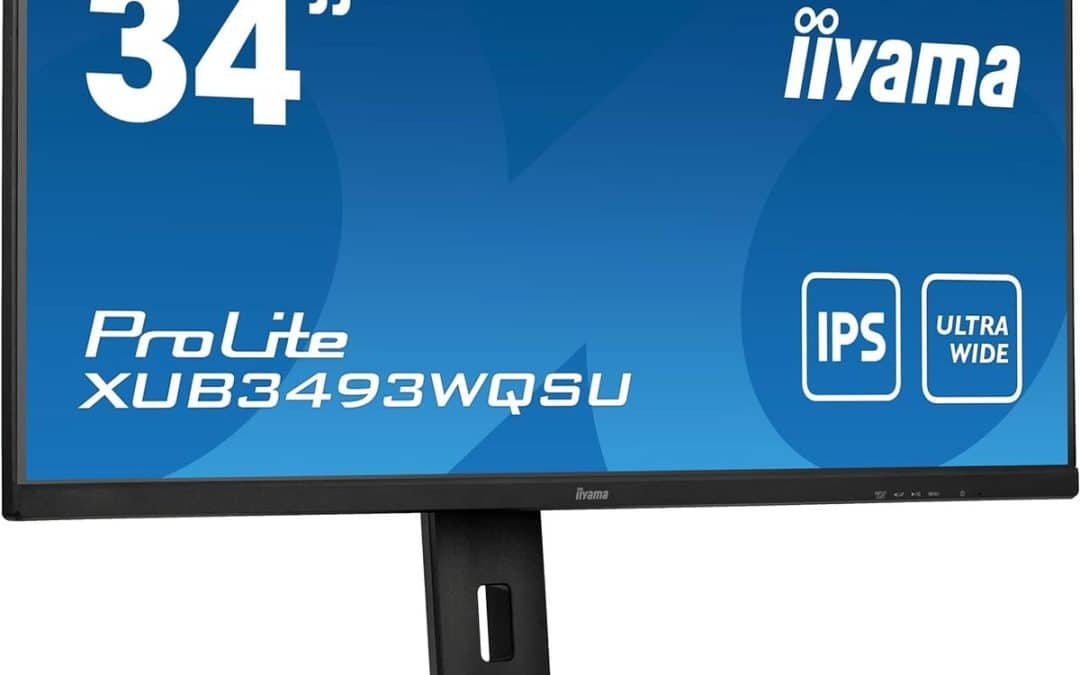 Test IIYAMA XUB3493WQSU-B5 : écran PC 34" UWQHD IPS 75Hz