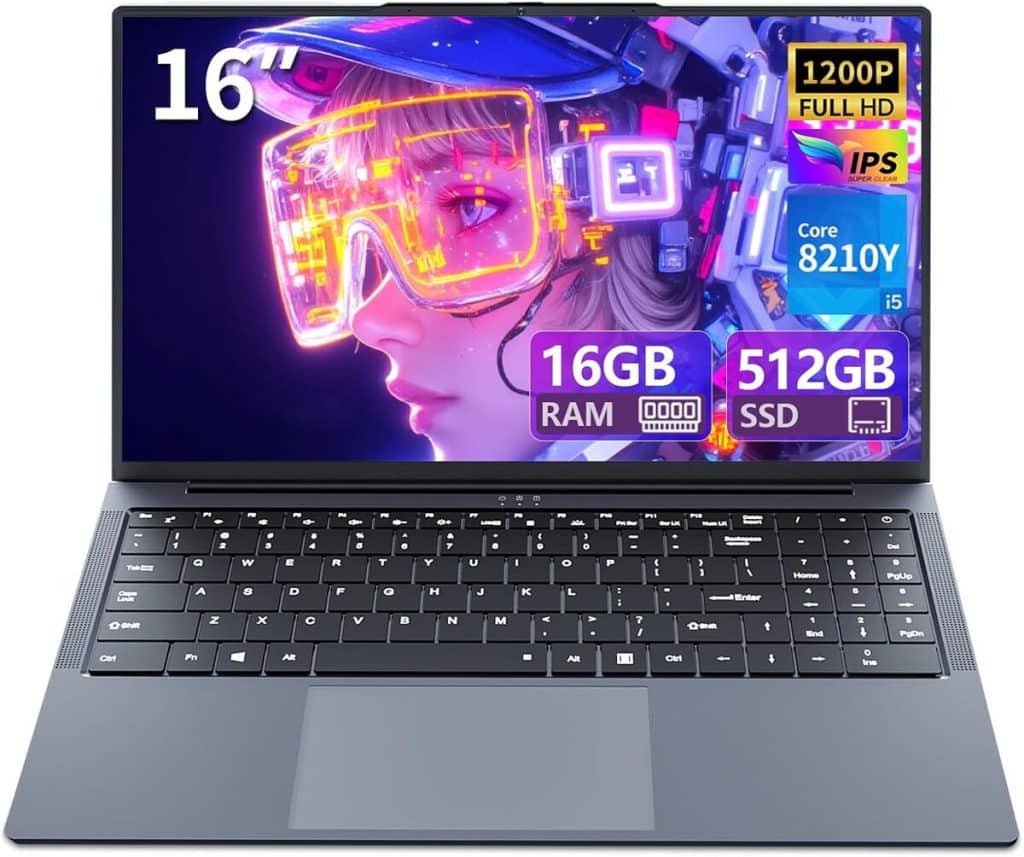 Test Moacreto ordinateur portable 16 pouces performance et polyvalence