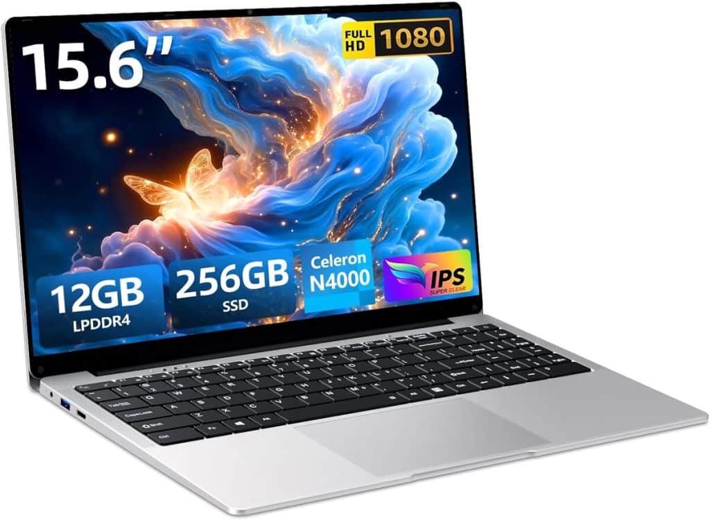 Test ordinateur portable N4000 : performance et flexibilité 15, 6 pouces