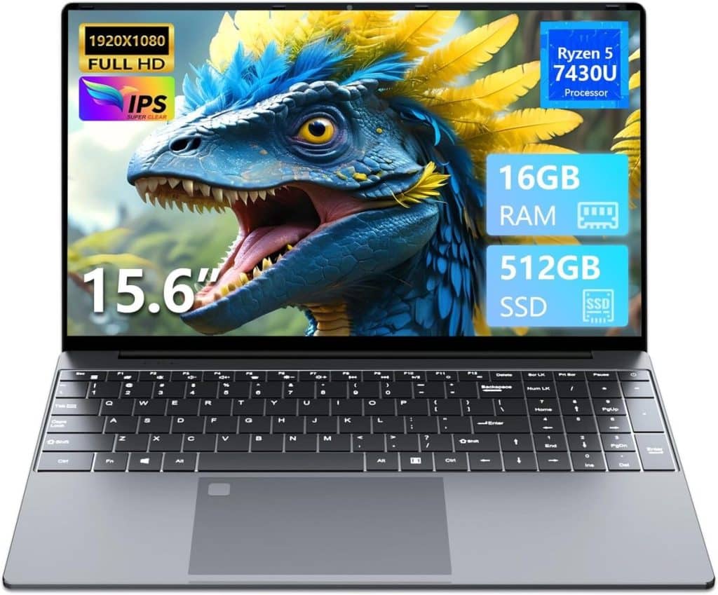 Test : ordinateur portable Ryzen 5 7430U, 15, 6 pouces Full HD