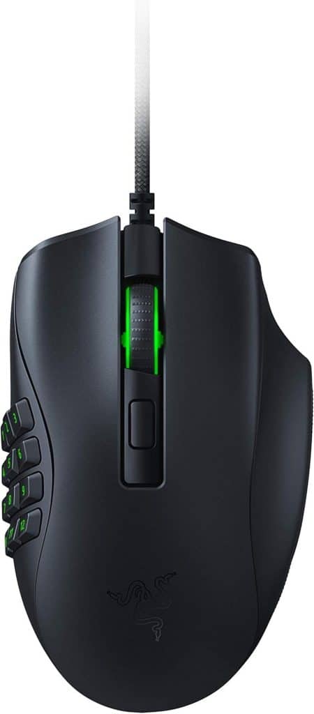 Test : souris Razer Naga X, 16K DPI et 16 boutons programmables