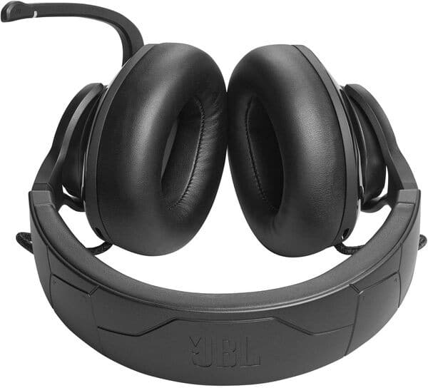 JBL Quantum 910 Casque de Gaming sans Fil avec Réduction de Bruit Active et Bluetooth, Batterie qui se Recharge en Cours d’Utilisation et Micro-tige, en Noir