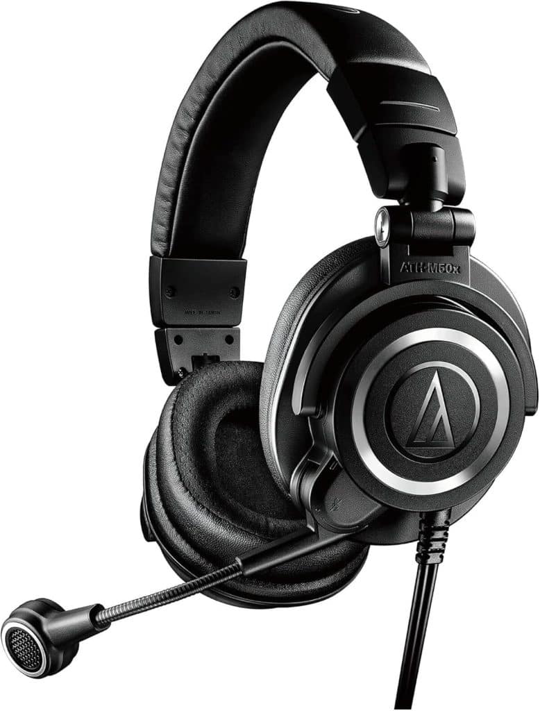 Test casque Audio-Technica M50xSTS XLR pour streaming