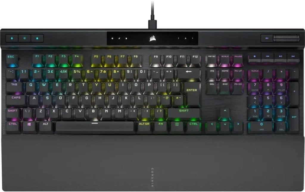 Test Corsair K70 RGB Pro : clavier mécanique gaming ultime